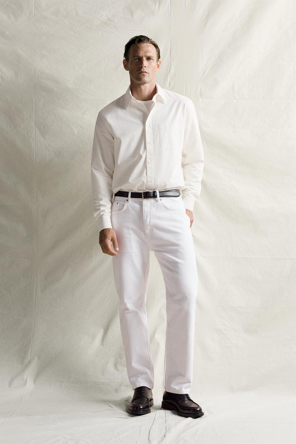 STRAIGHT-LEG JEANS
