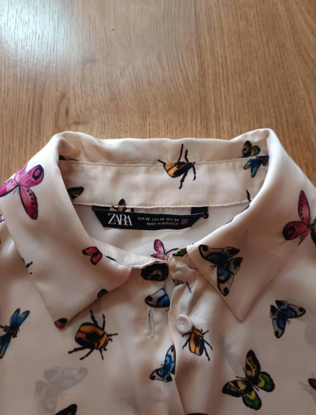 PRINTED SHIRT WITH A SATIN FINISH - Image 2