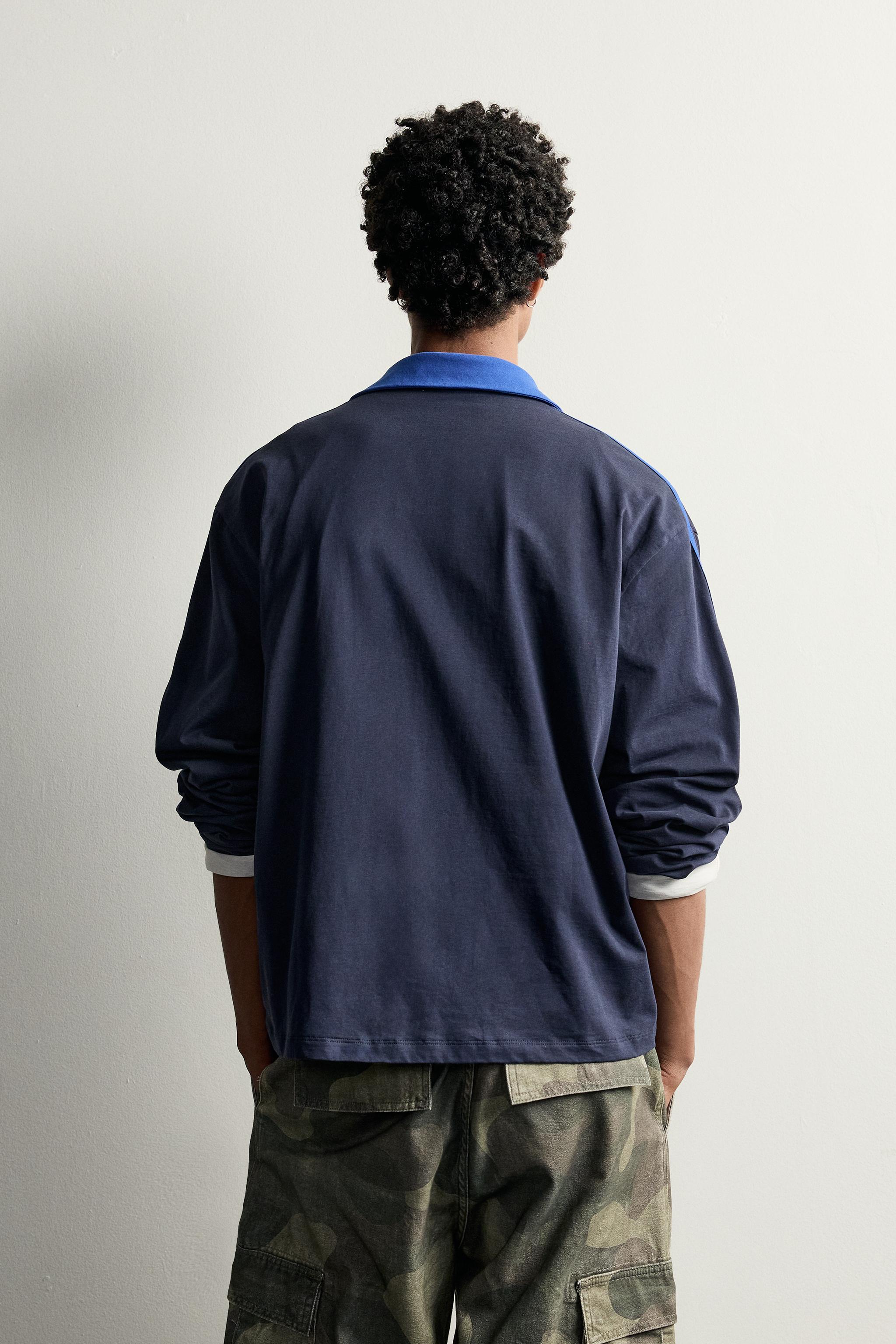 RELAXED FIT FLAG POLO SHIRT