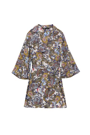 PRINTED MINI DRESS