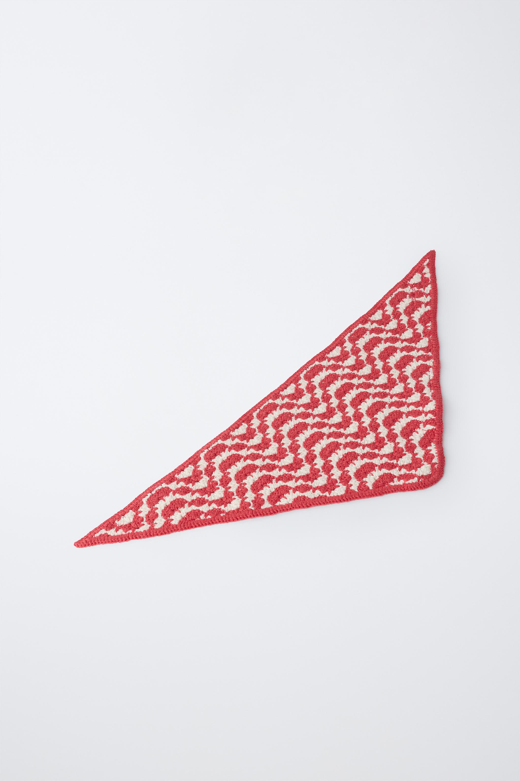 BANDANA EN MAILLE TEXTURÉE