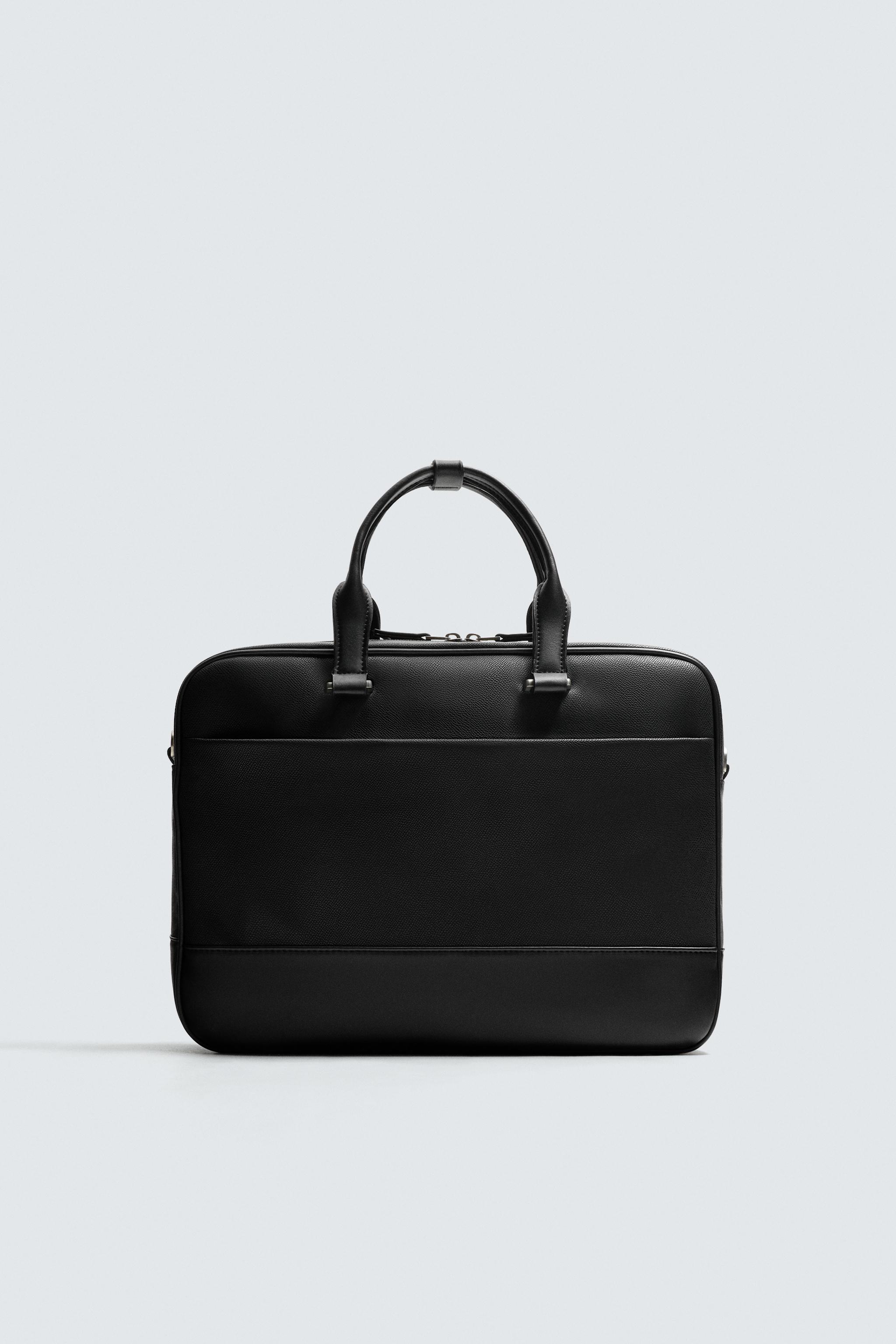 TEXTURE BRIEFCASE - Black | ZARA Mexico