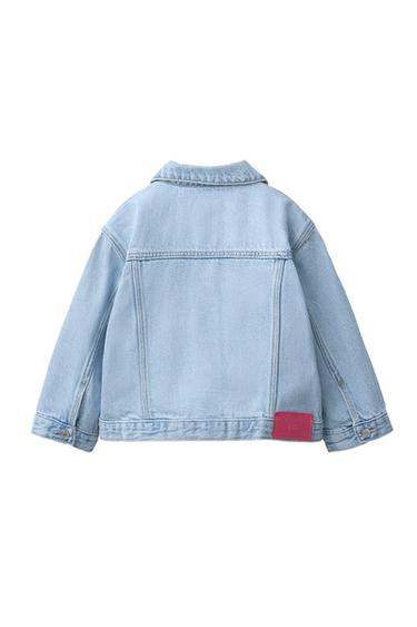 VESTE EN JEAN BASIQUE - Bleu clair de Zara - Image 2