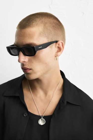 SATIN RELAXED FIT SHIRT - Black by Zara