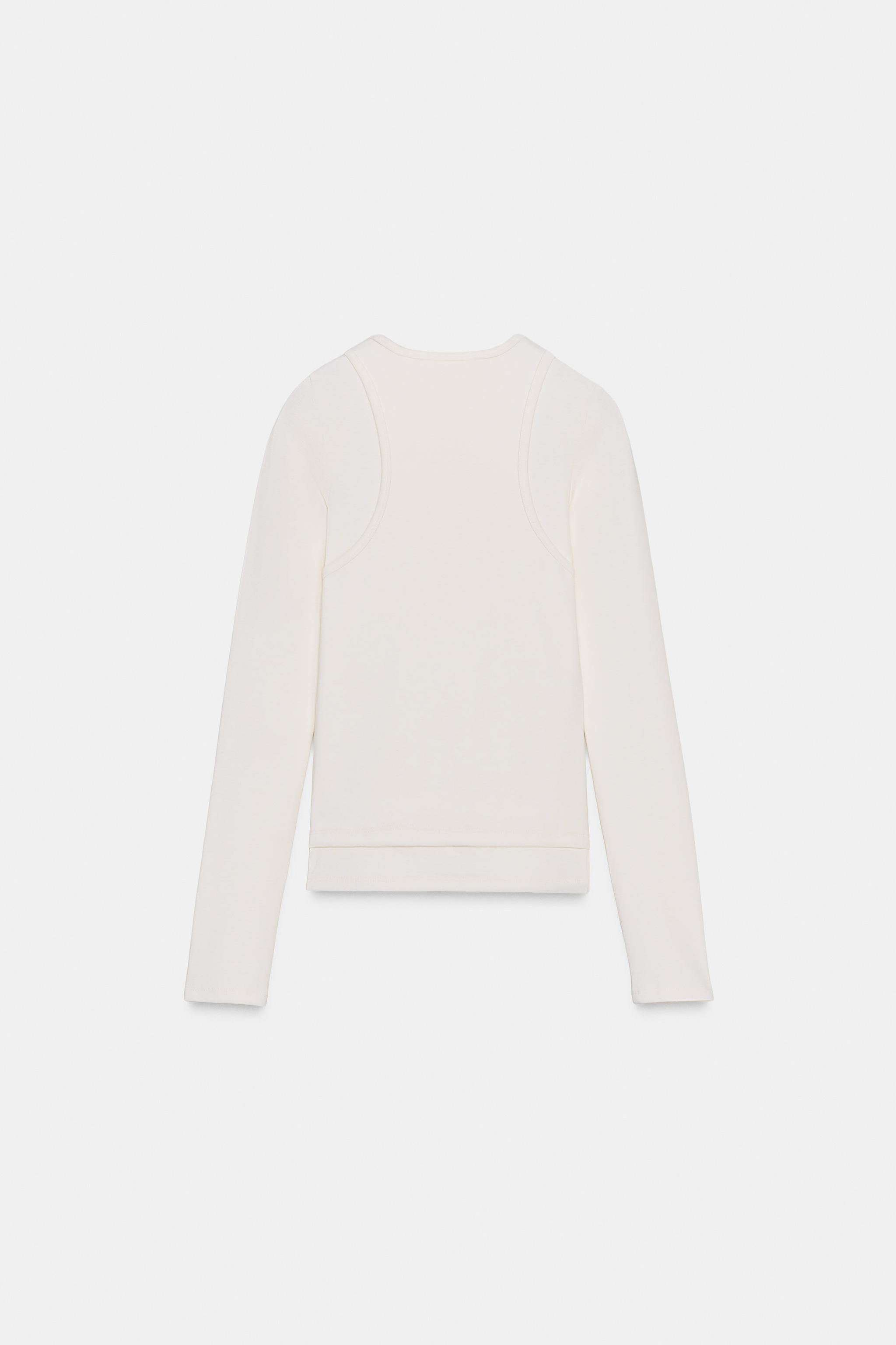 EMBROIDERED DOUBLE T-SHIRT