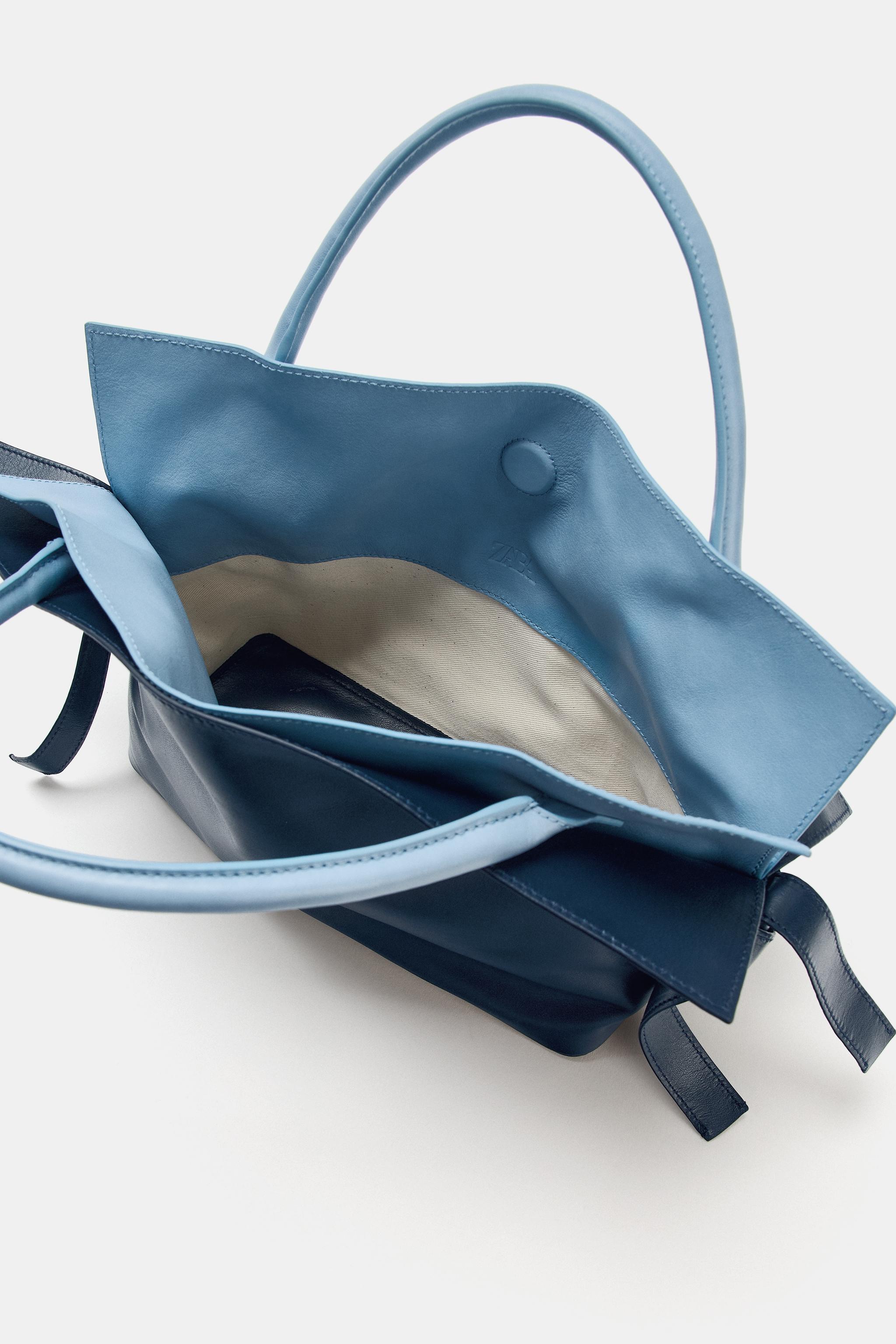 SAC EN CUIR À RABAT