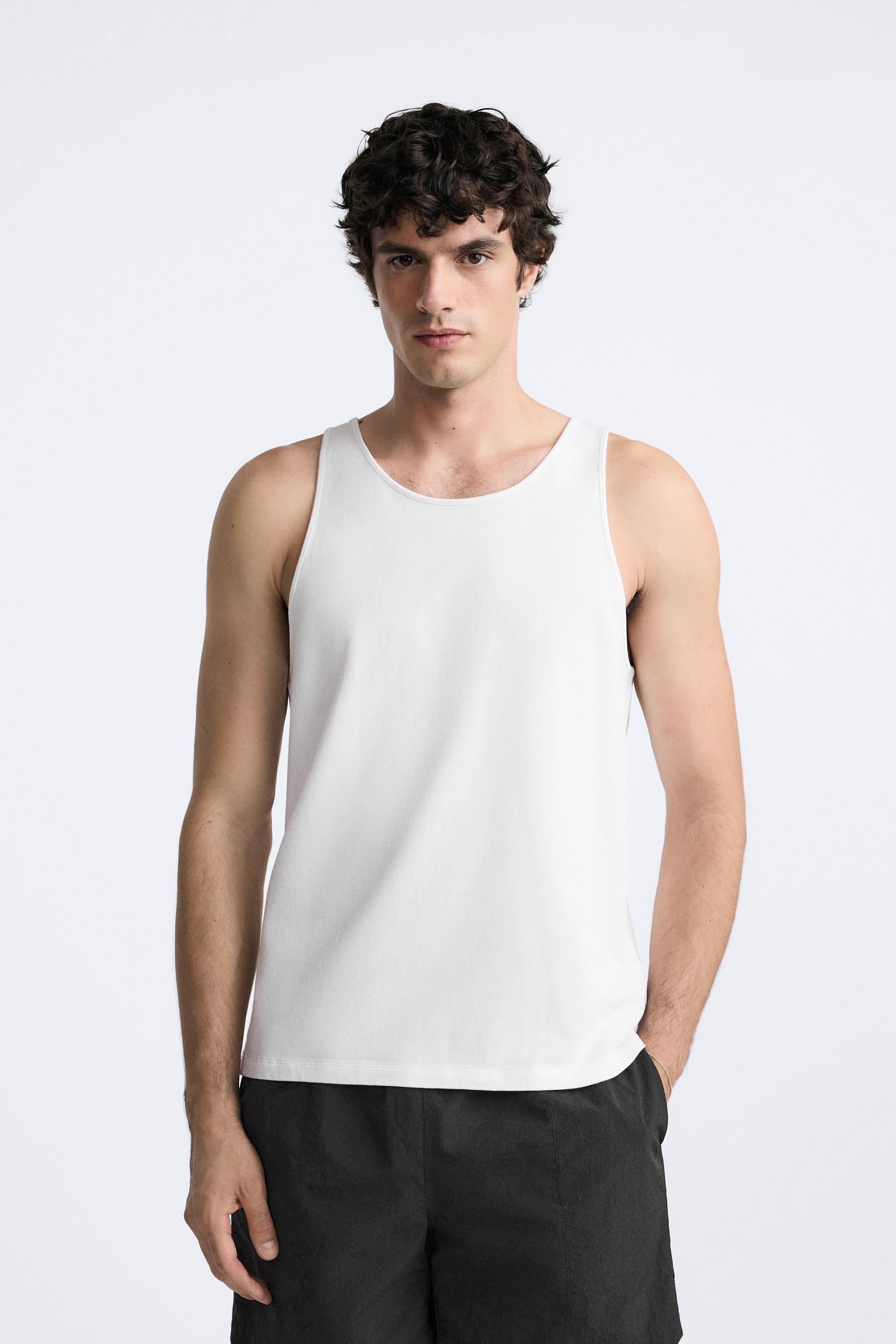 Playera de Tirantes Hombre ZARA Mexico