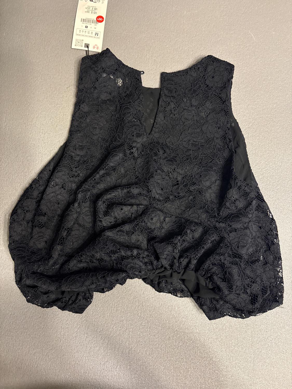 LACE BALLOON TOP - Image 2