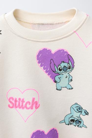 LILO & STITCH © DISNEY JOGGING SWEATSHIRT AND LEGGINGS SET - Black by Zara - Image 2