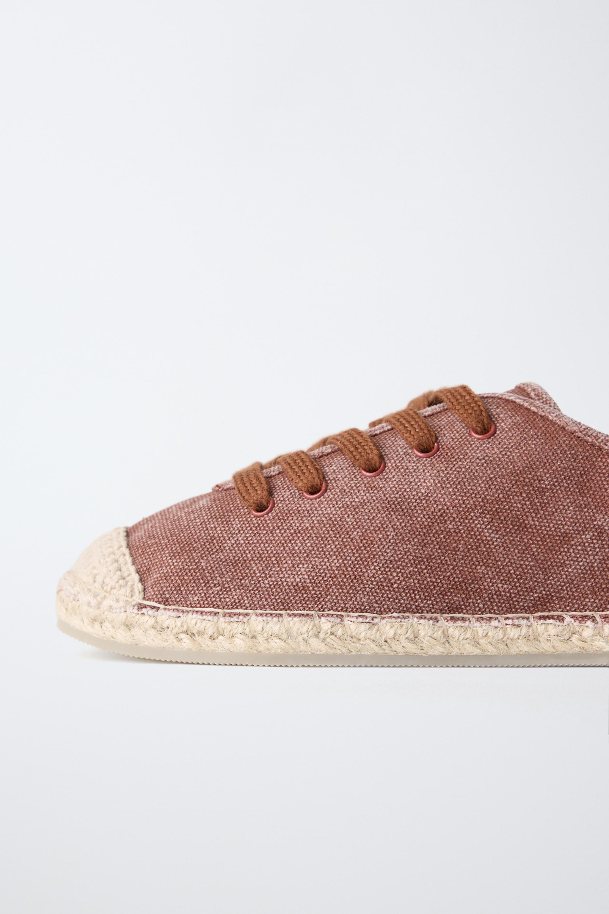 Детские кроссовки Zara STORIESZ - DENIM SNEAKERS — фото 6