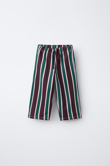 ΣΥΝΟΛΟ JOGGING ΦΟΥΤΕΡ ΚΑΙ ΠΑΝΤΕΛΟΝΙ WIDE LEG ΕΜΠΡΙΜΕ - Κόκκινο Βουργουνδίας του Zara