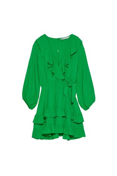 RUFFLED JUMPSUIT DRESS