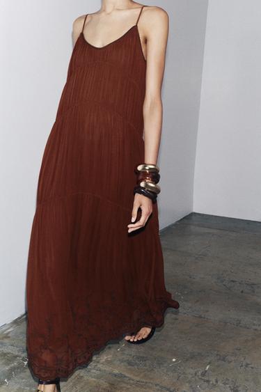 ROBE BRODERIES ZW COLLECTION - Tuile de Zara - Image 1