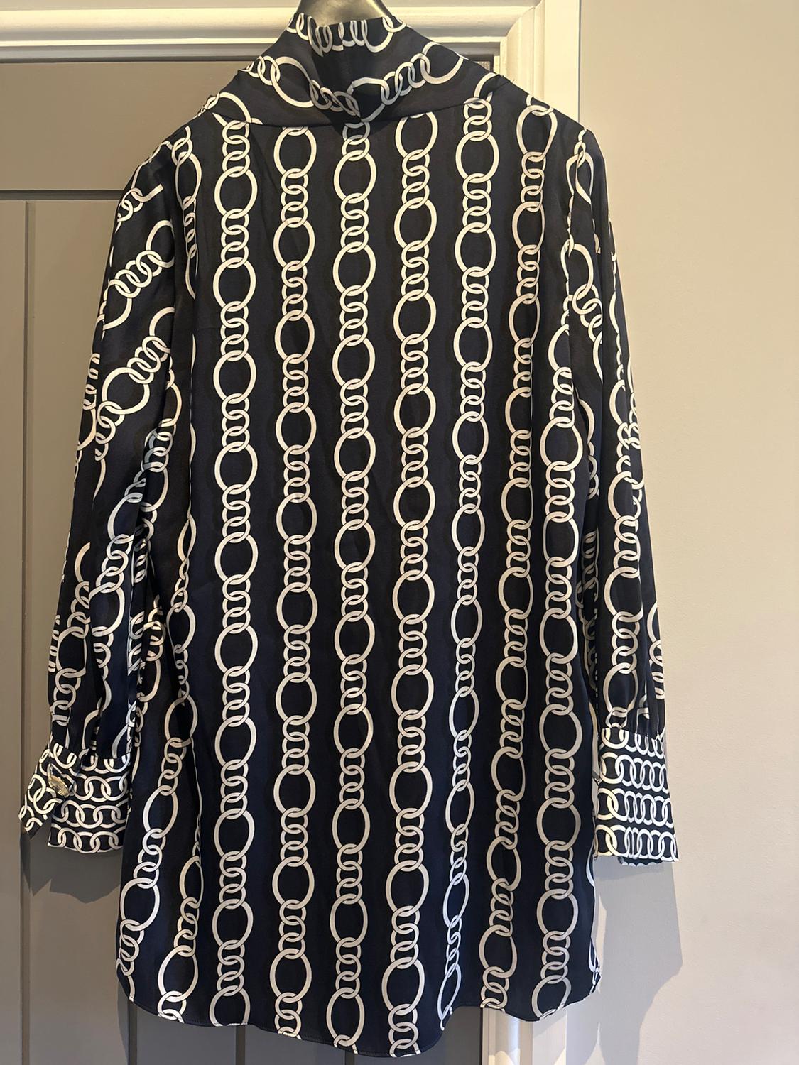 CHAIN PRINT BLOUSE - Image 2