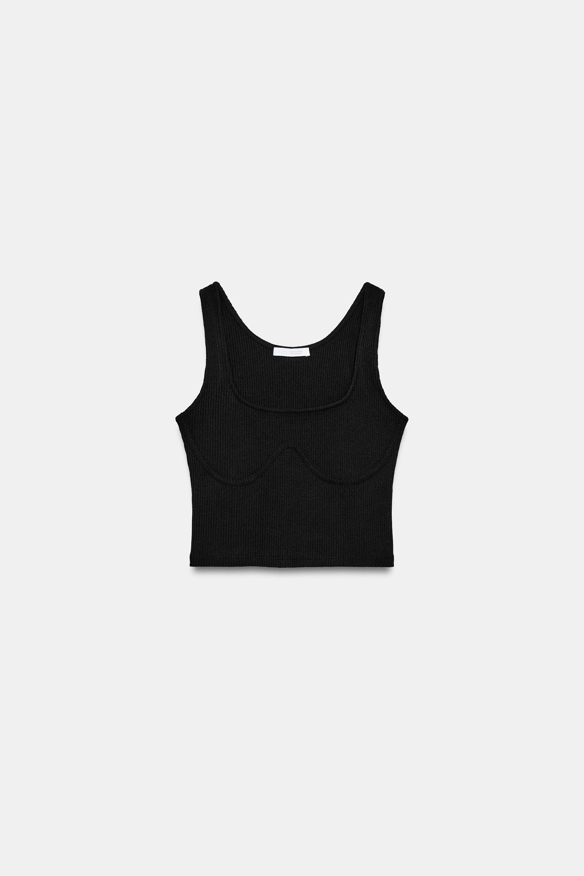 ASKILI FİTİLLİ CROP TOP - Görsel 5