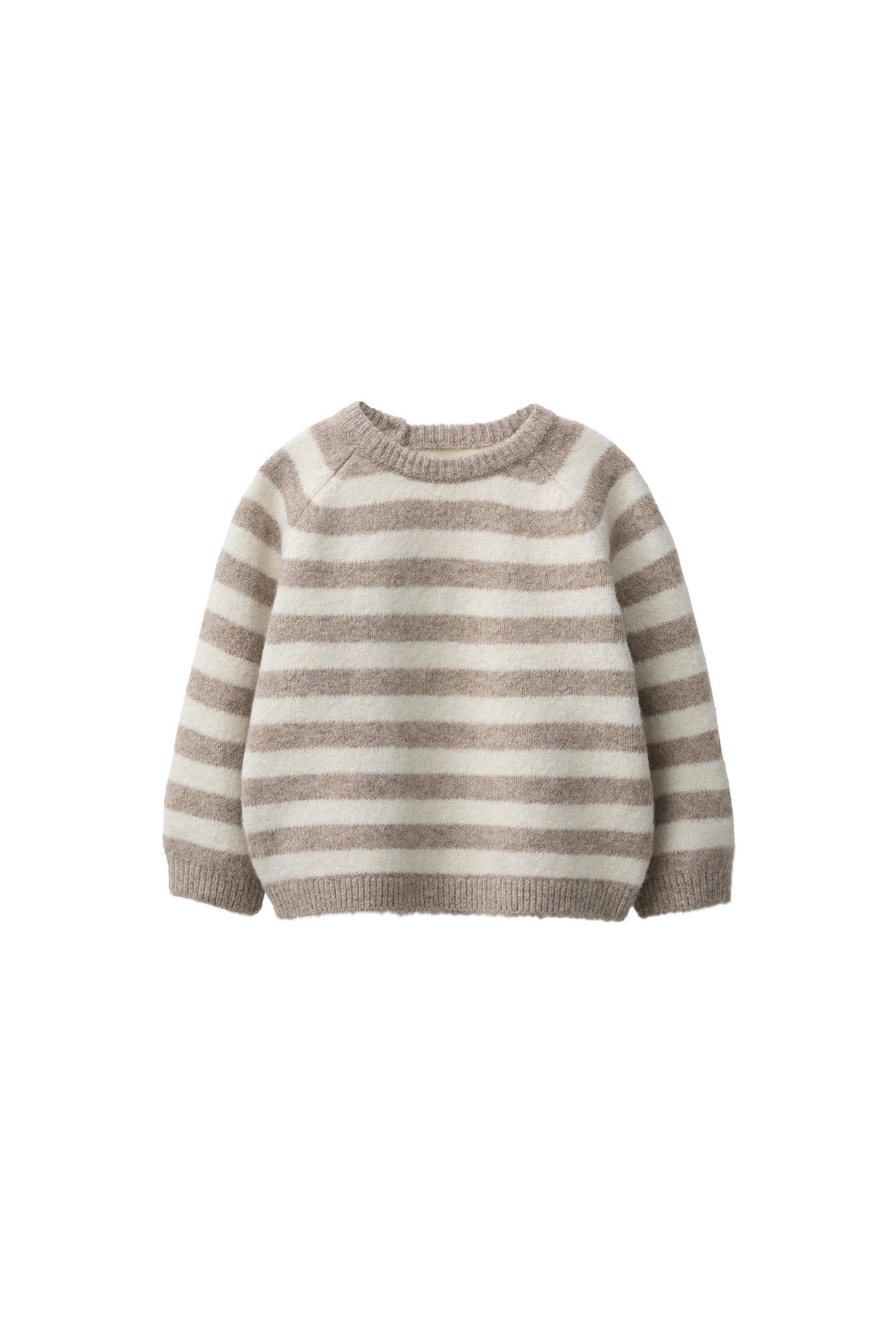 ZARA ボーダーニット セーター ZARA - 新品 ZARA ザラ 透かし編み ボーダー ニット セーター sizeS