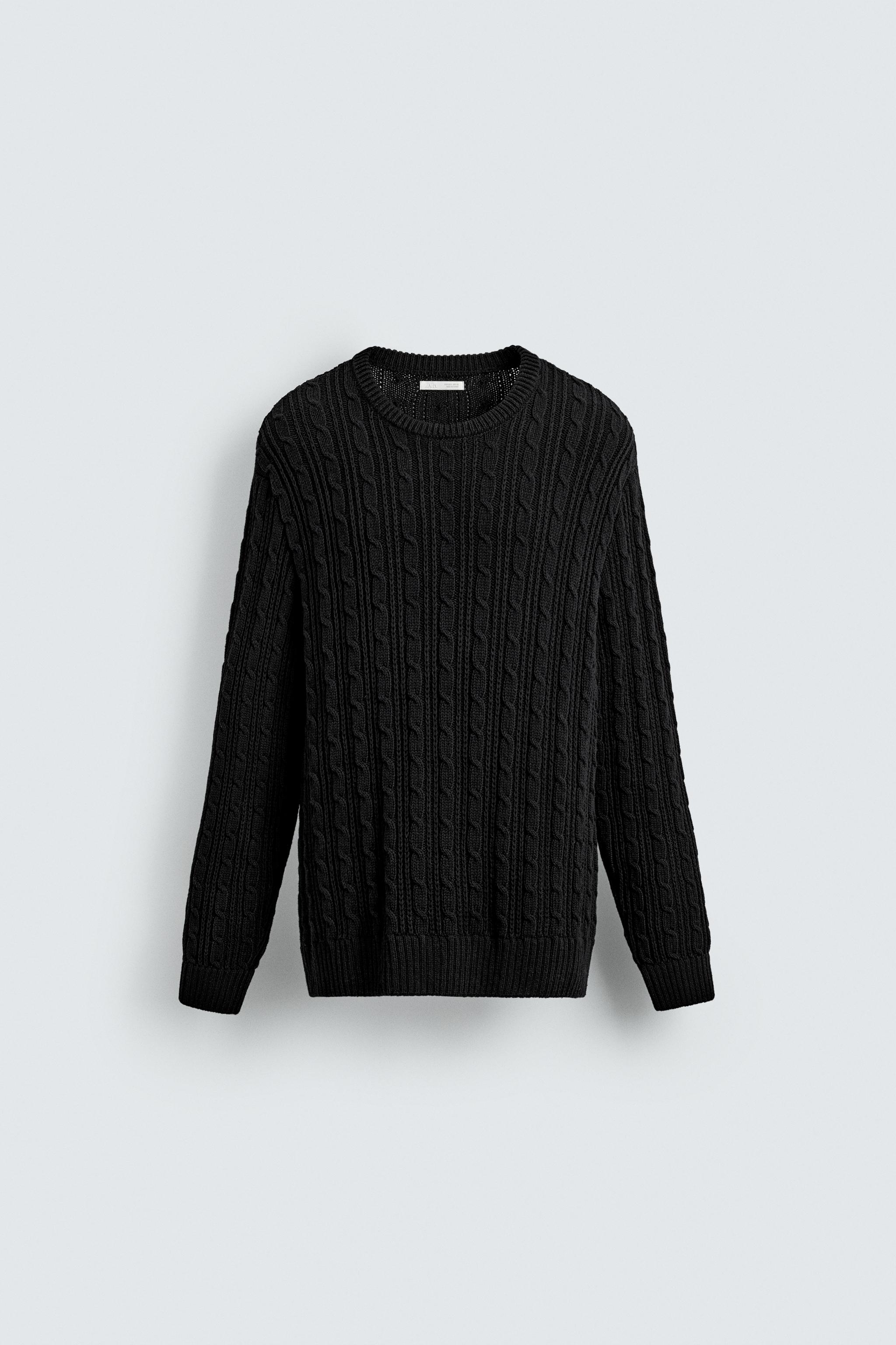 ZARA LIMITED EDITION ストライプジップアップネックセーター ZARA LIMITED EDITION ストライプジップアップネックセーター