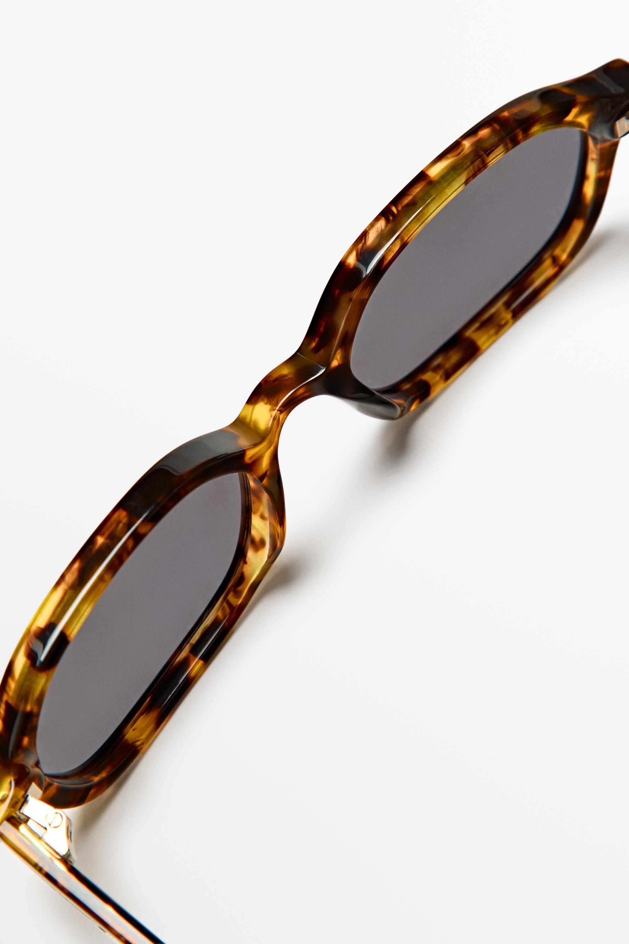 Square tortoiseshell sunglasses
