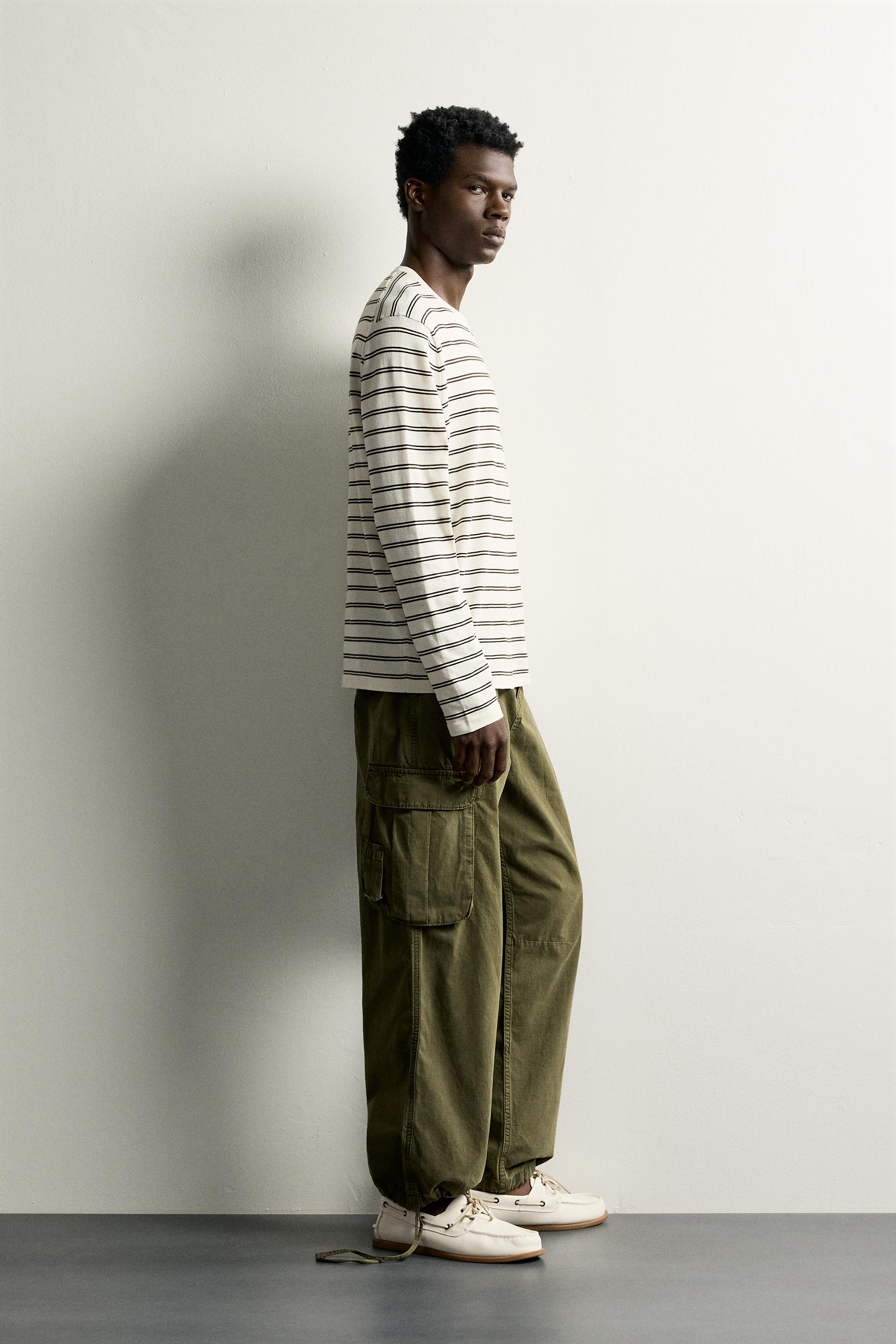 LIGHTWEIGHT STRIPED JACQUARD JUMPER