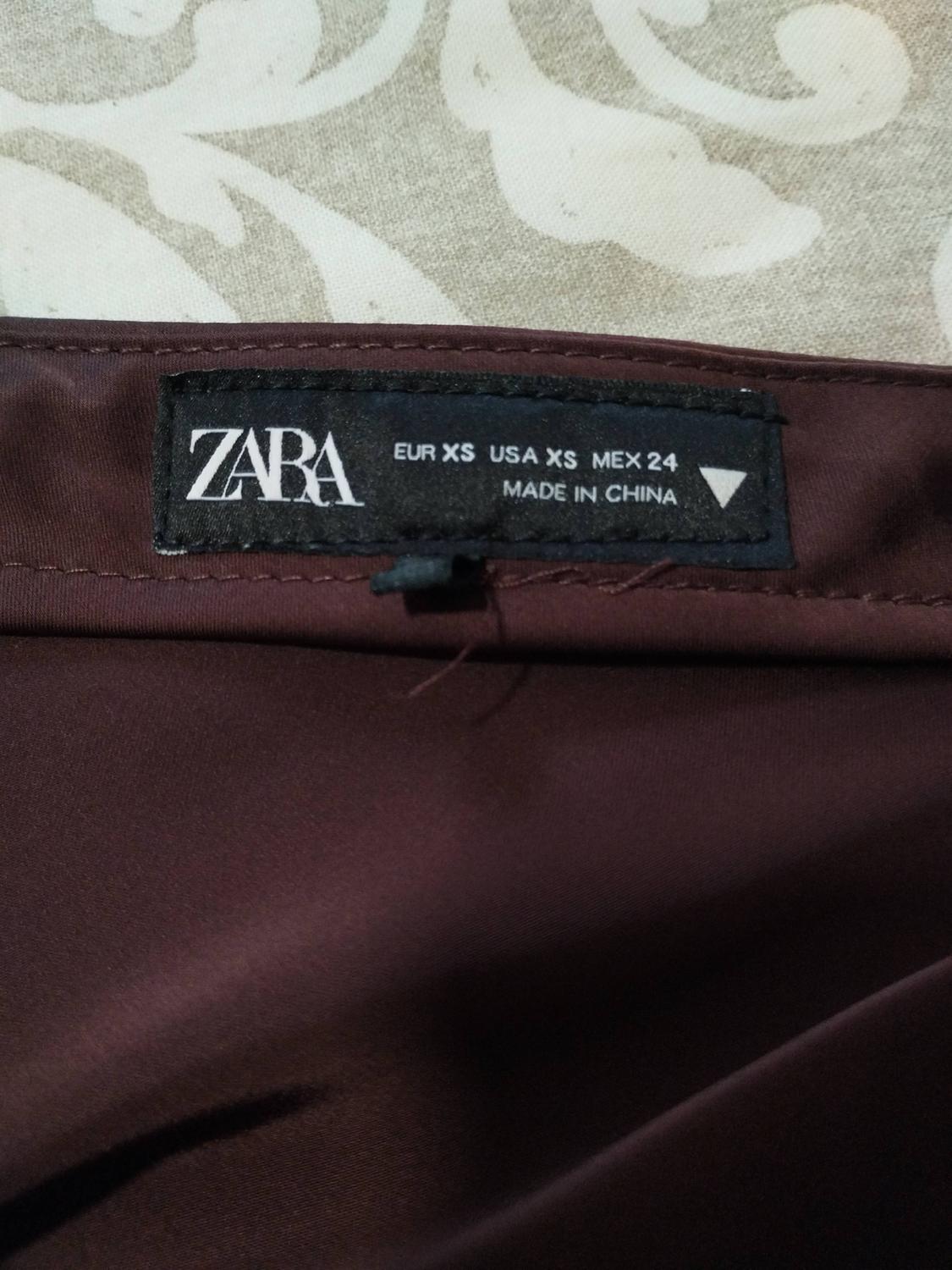 SATIN MIDI SKIRT - Image 3