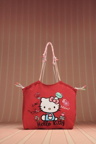 HELLO KITTY © SANRIO SHOPPER BAG - Red by Zara