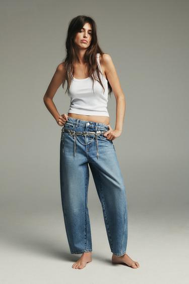 TOP RIB TIRANTES - Blanco de Zara