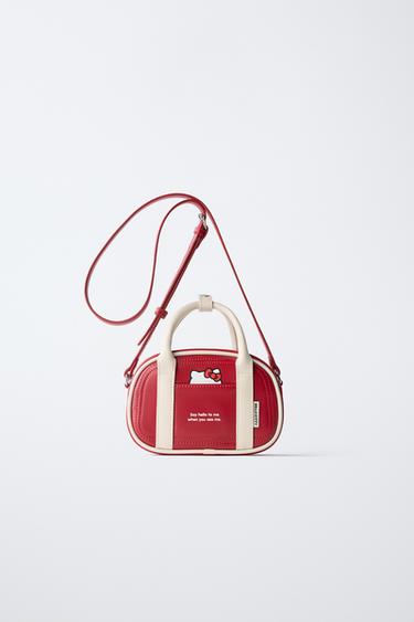 TÚI ĐEO CHÉO HELLO KITTY© SANRIO - Đỏ từ Zara