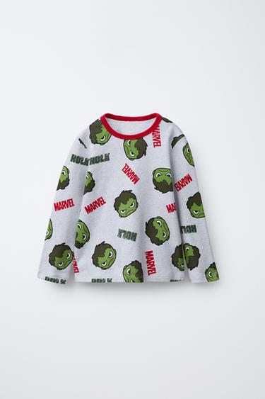 2-6 YEARS/ HULK © MARVEL PYJAMAS - Grey marl by Zara - Image 1