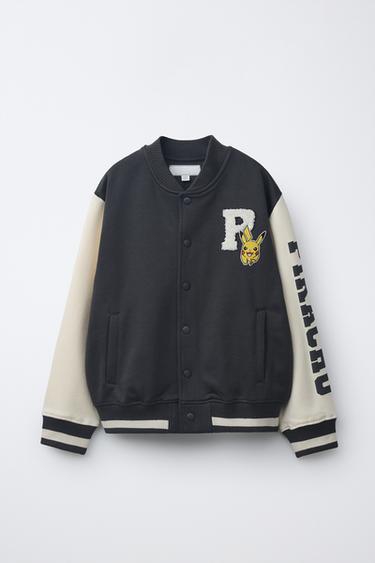 PIKACHU POKÉMON™ BOMBER JACKET - Dark anthracite by Zara - Image 0