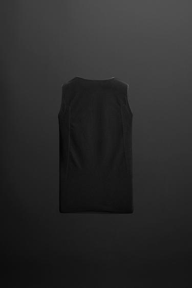 CYCLING TANK TOP X O GRAN CAMIÑO - Black by Zara - Image 7