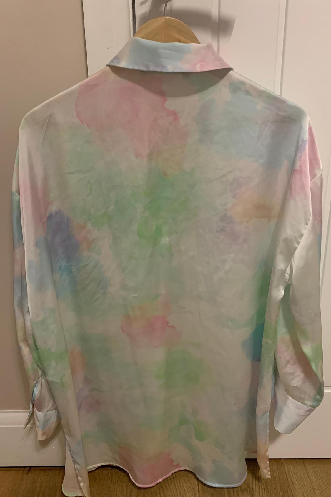 FLOWING TIE-DYE SHIRT - Image 3