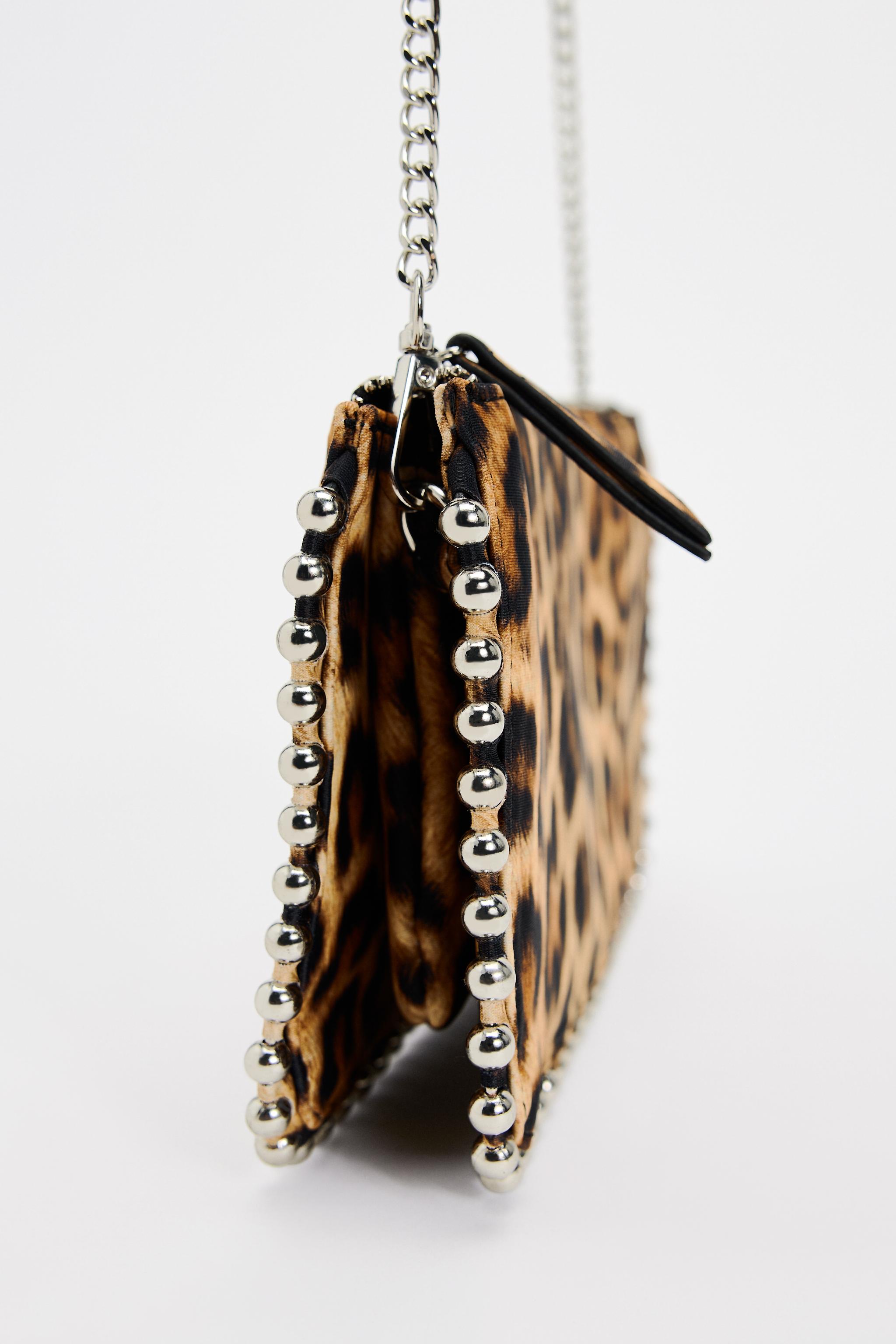 Pochette leopard zara hotsell