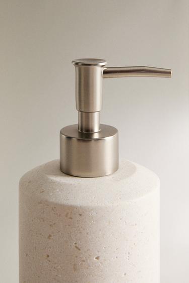 DISTRIBUTEUR SAVON MARBRE BLANC - blanc de Zara - Image 1