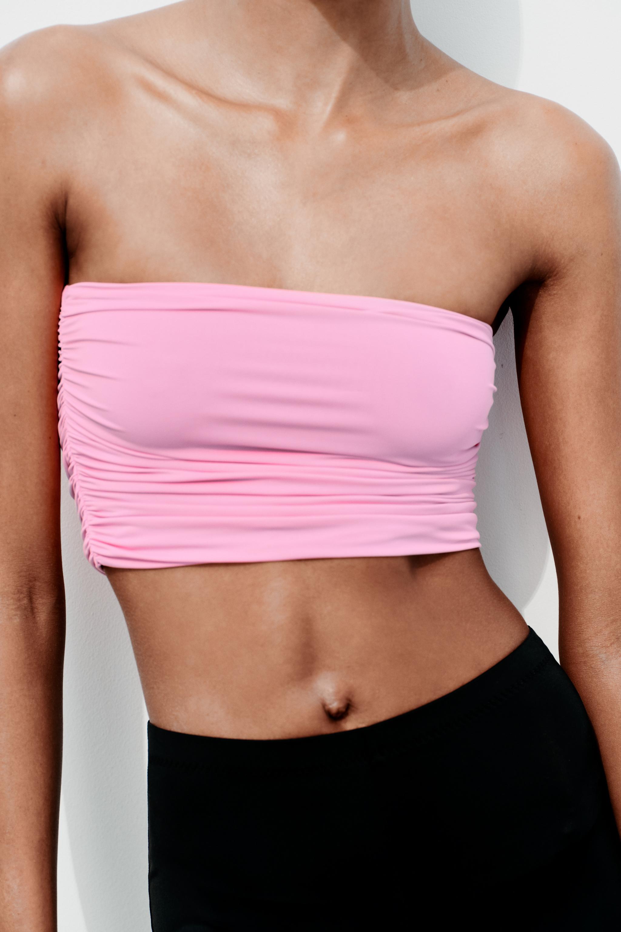 Women's Pink Tops | Explore our New Arrivals | ZARA United States