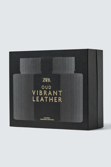 OUD VIBRANT LEATHER SET EDP 100 ML (3.4 FL.OZ) + 60 ML (2.03 O.Z) -  by Zara - Image 1