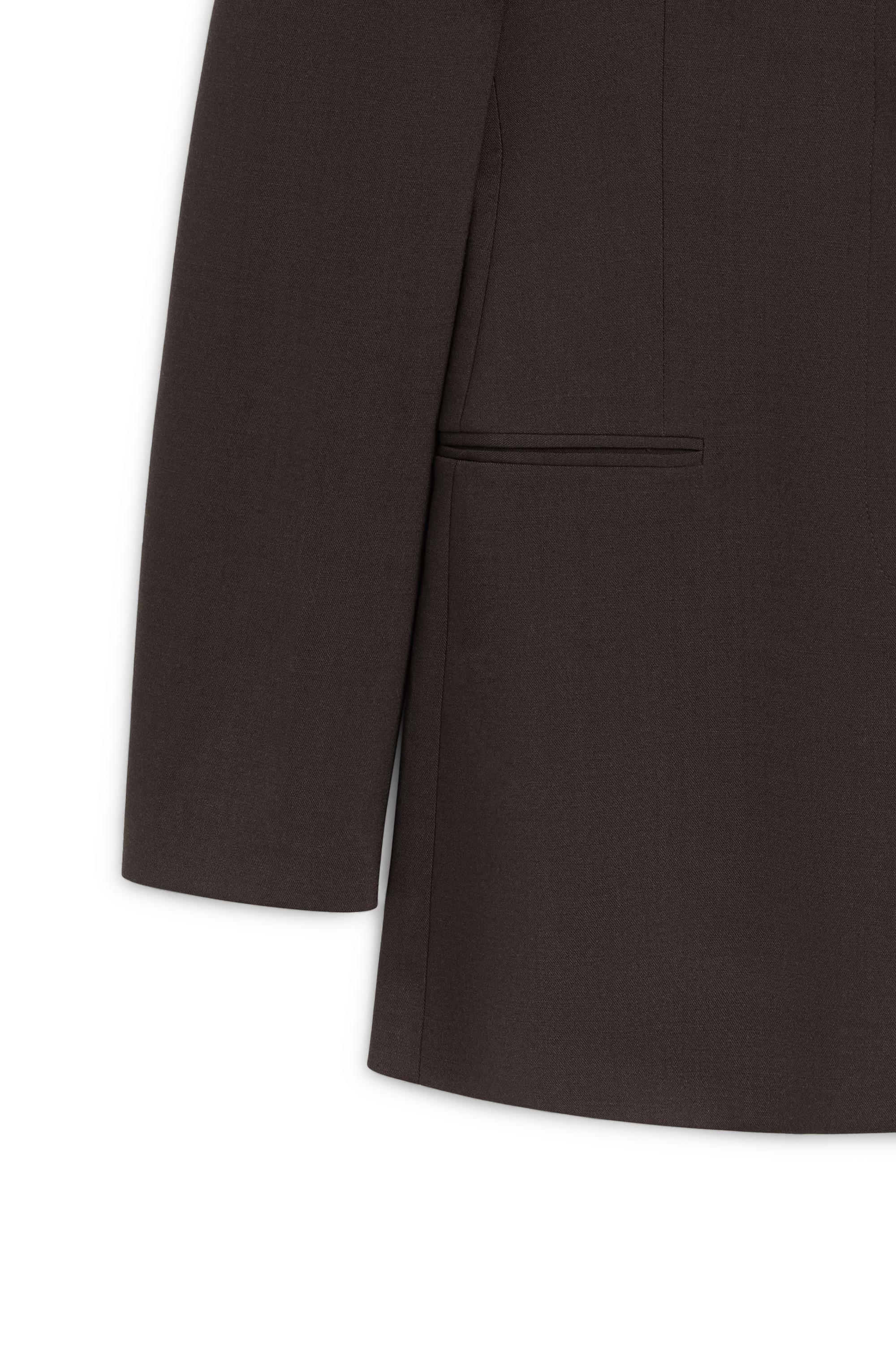 Long stretch wool blend blazer - LIMITED EDITION