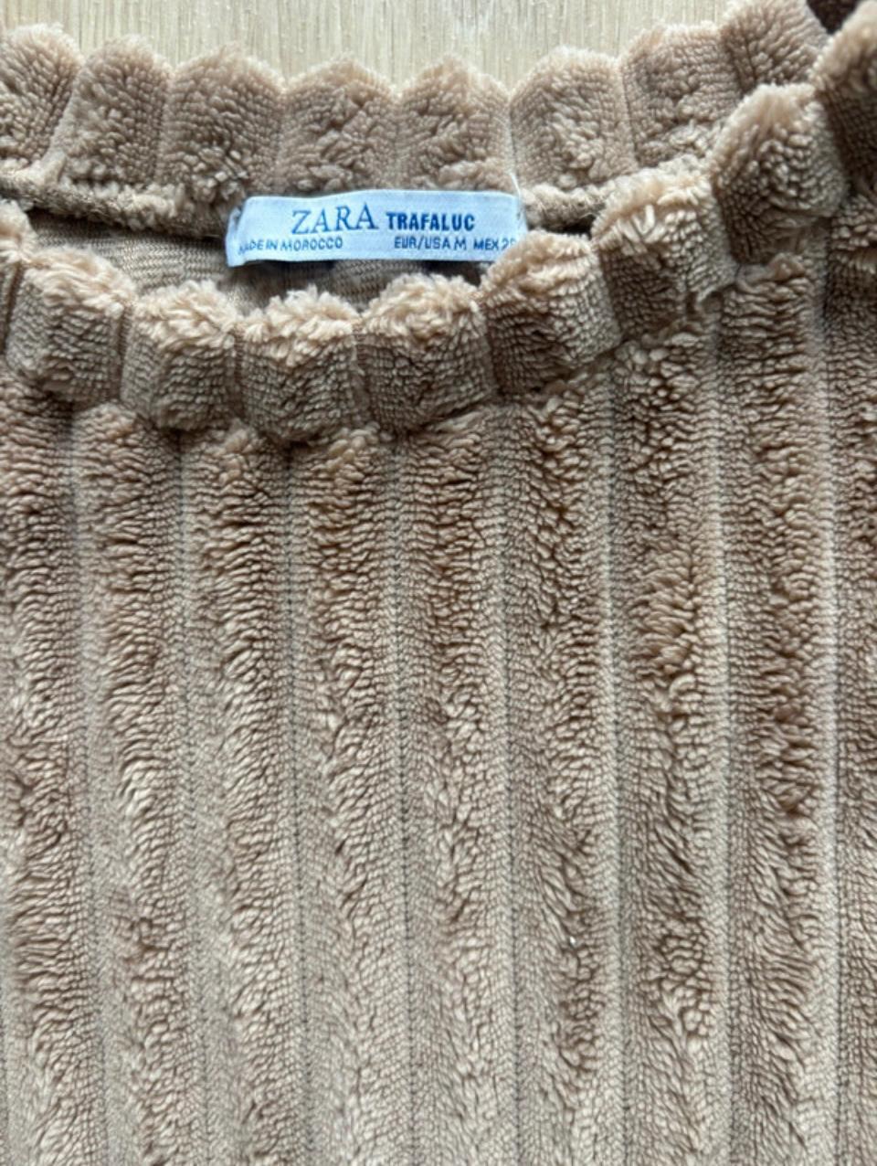 FAUX FUR SWEATSHIRT - Image 3