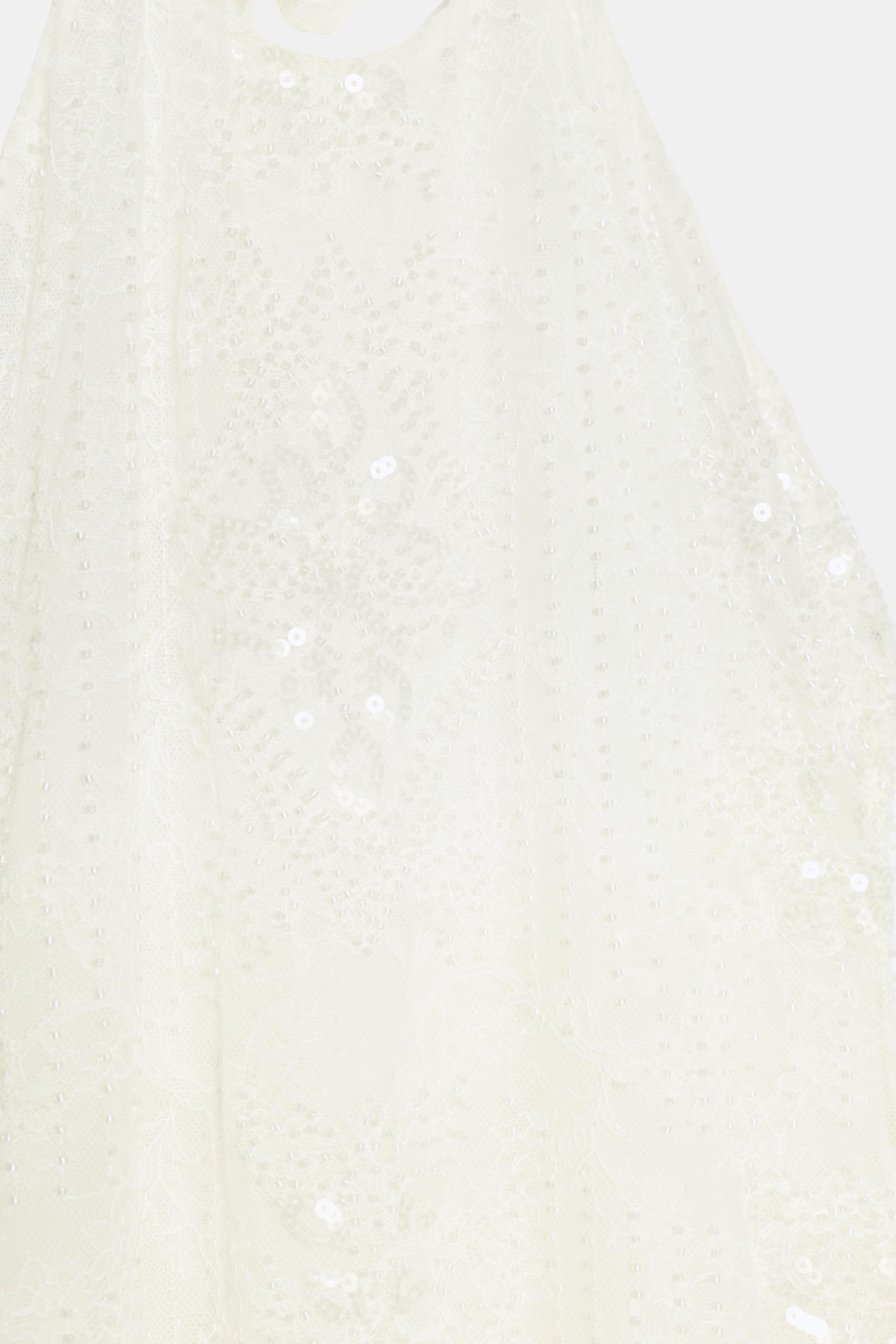 ROBE HALTER DENTELLE BRODÉE