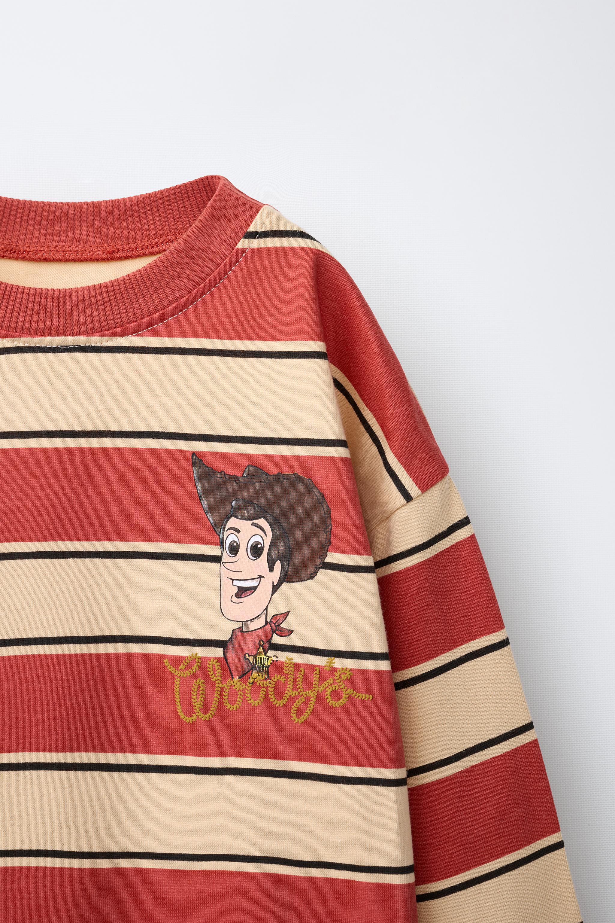 T-SHIRT IMPRIMÉ À RAYURES TOY STORY © DISNEY PIXAR