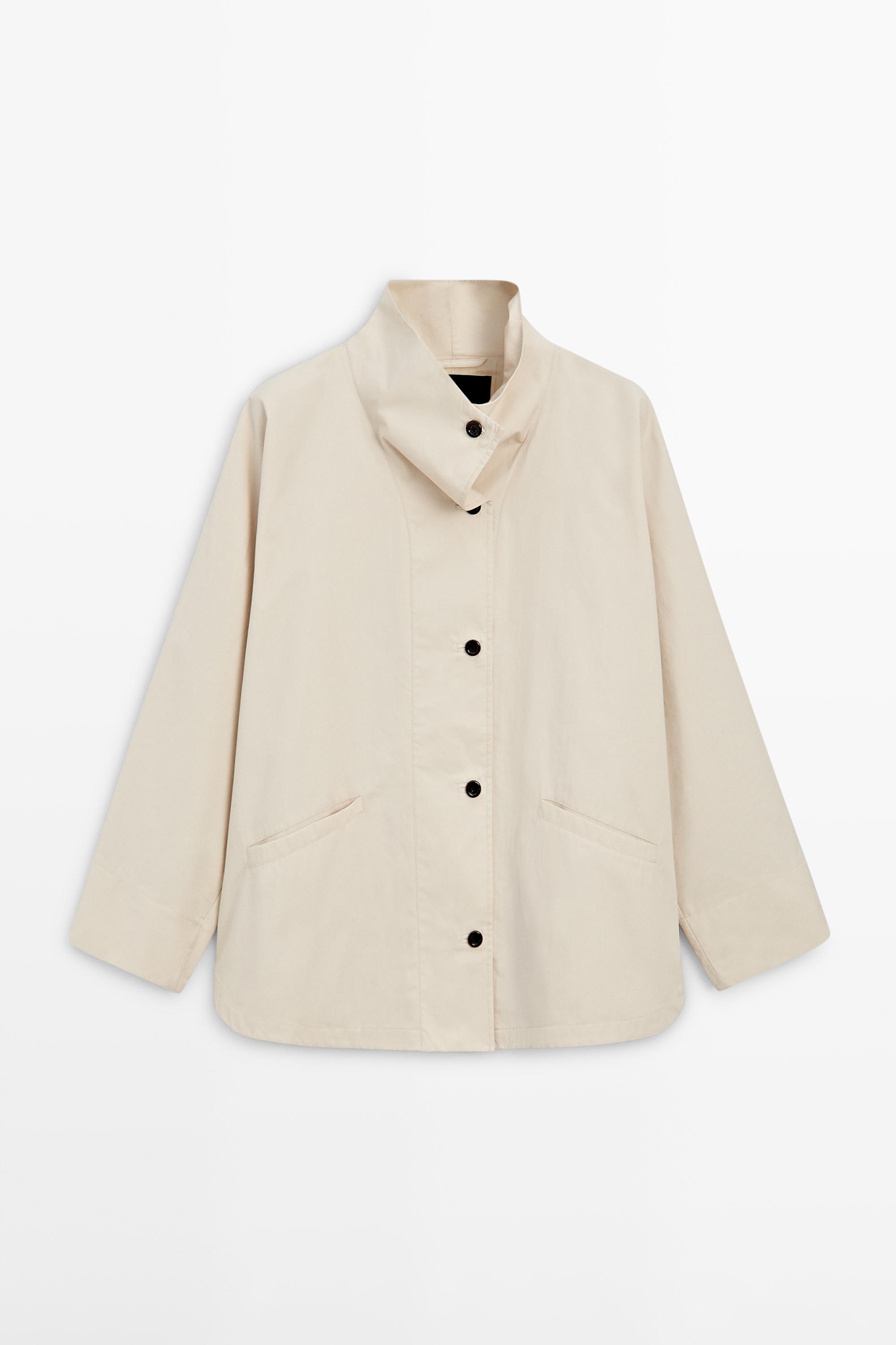 Veste à col montant