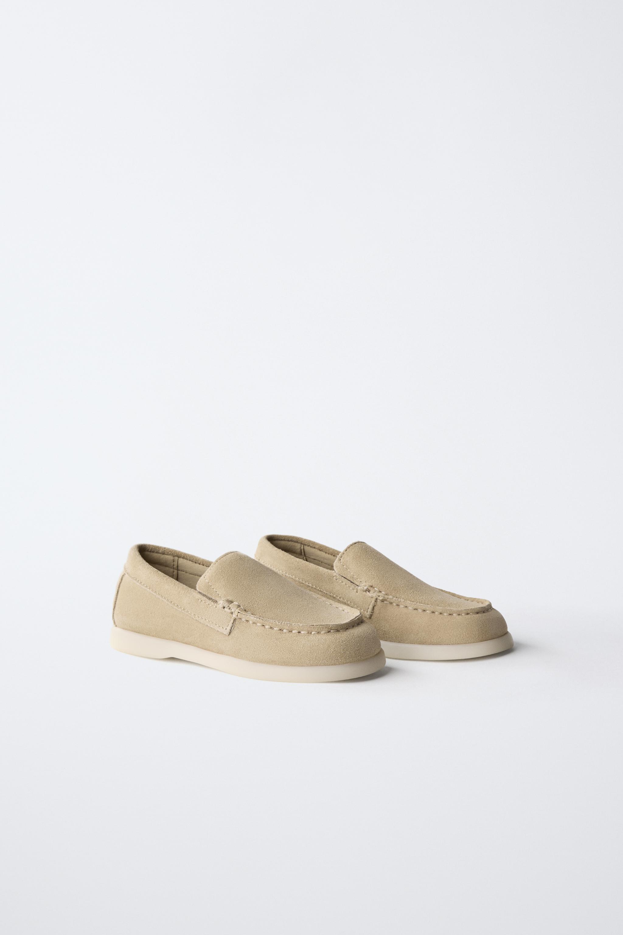 LEATHER DECK SHOES