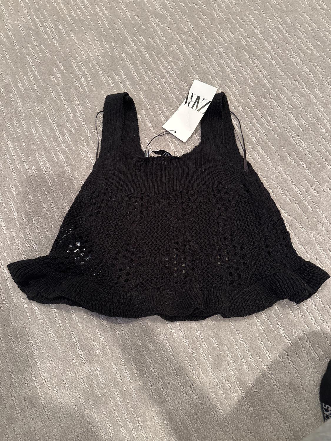 POINTELLE KNIT TOP - Image 2