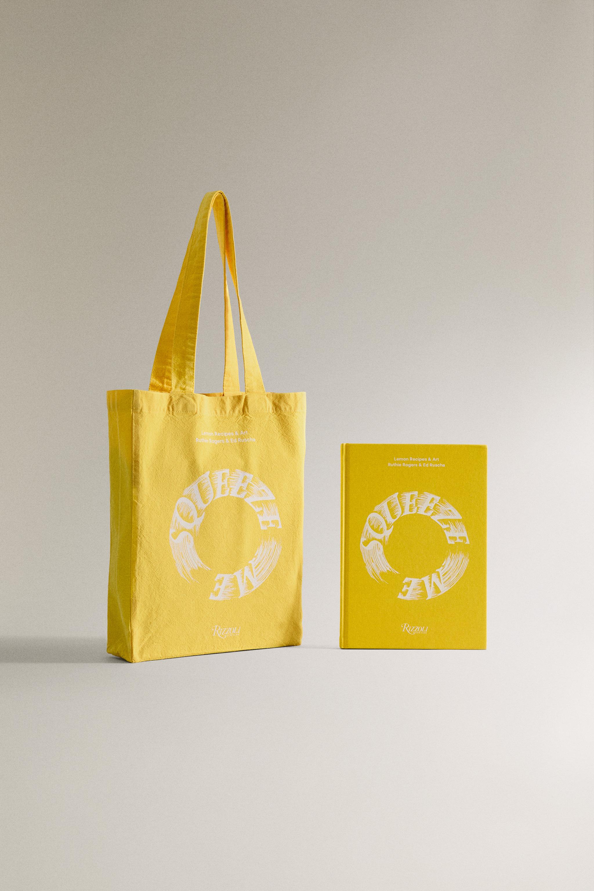 SQUEEZE - LEMON RECIPES & ART BOOK (ENGLISH) - Yellow | ZARA