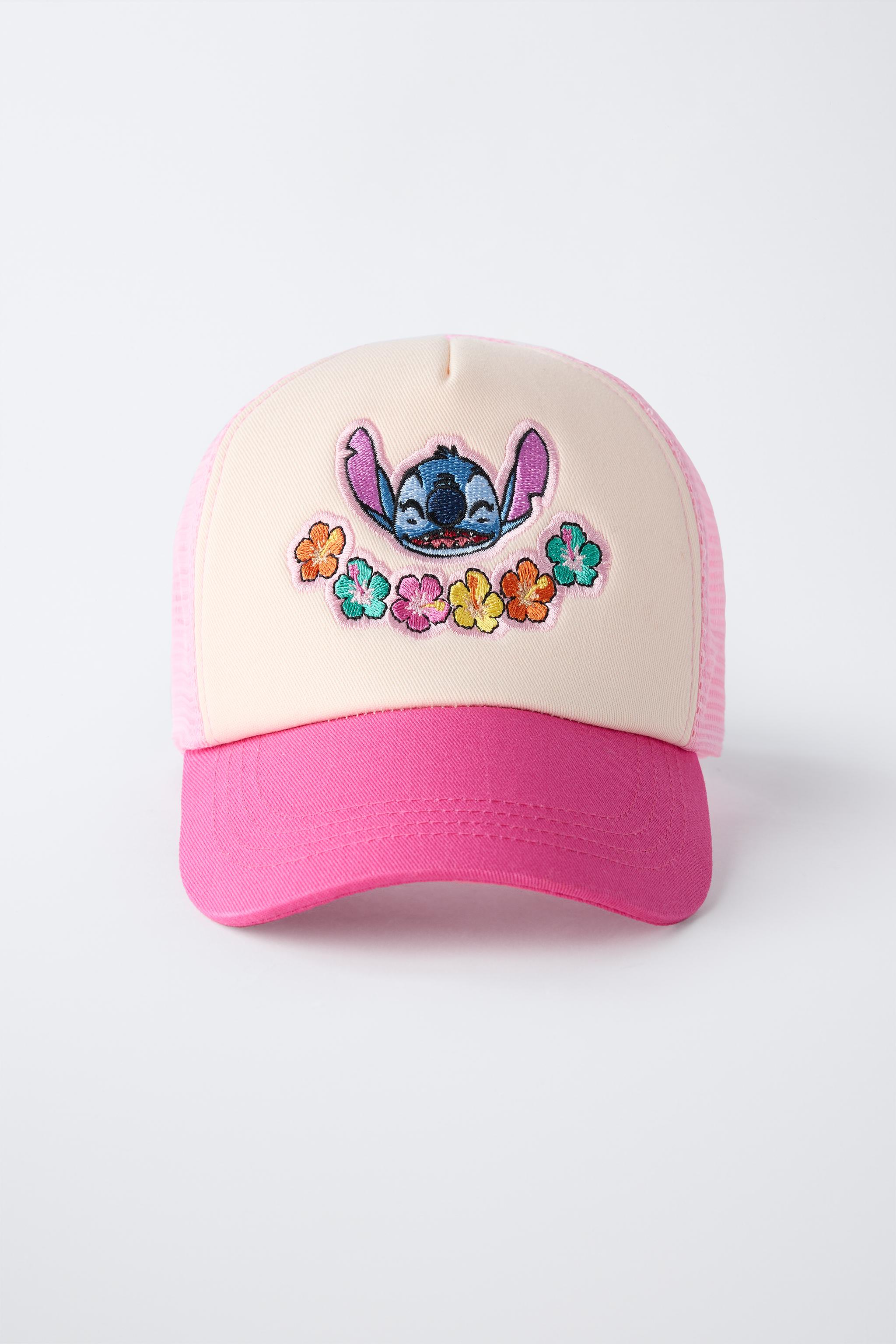 リロ＆スティッチ © ディズニー メッシュキャップ - ピンク