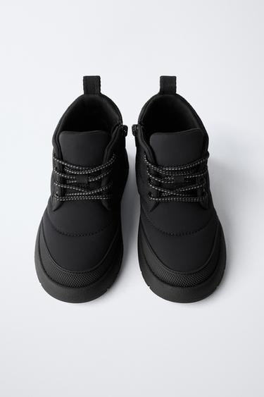 BOTTES EN NYLON RÉSISTANTES À L'EAU - Noir de Zara - Image 3