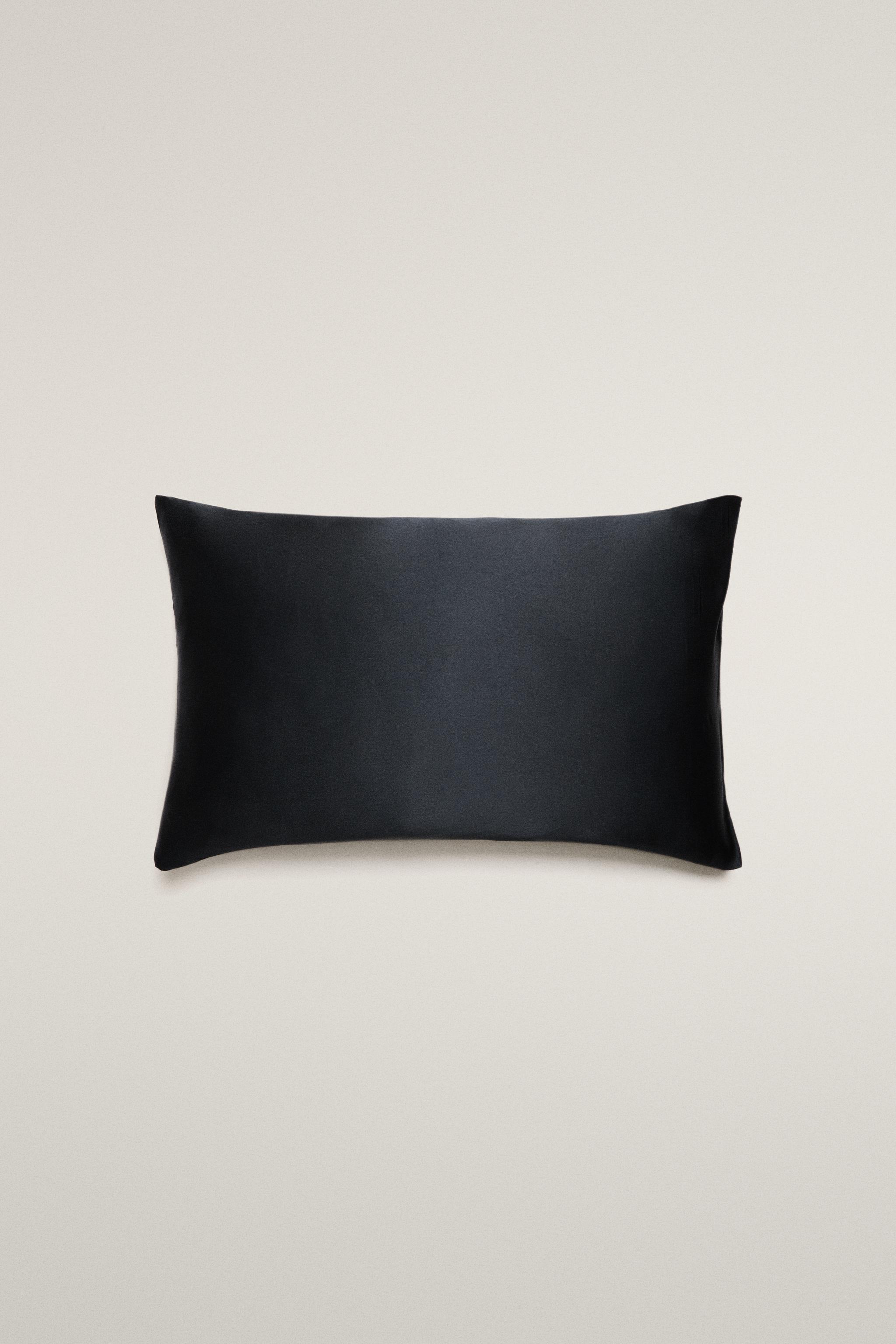 MULBERRY SILK PILLOWCASE — MIDNIGHT BLUE