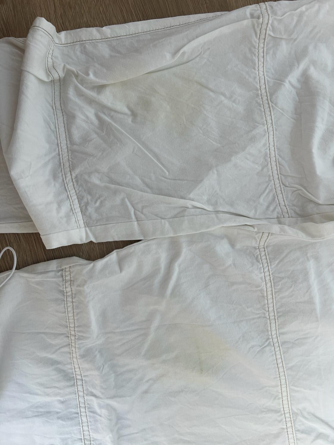 LINEN BLEND TROUSERS WITH TOPSTITCHING - Image 4