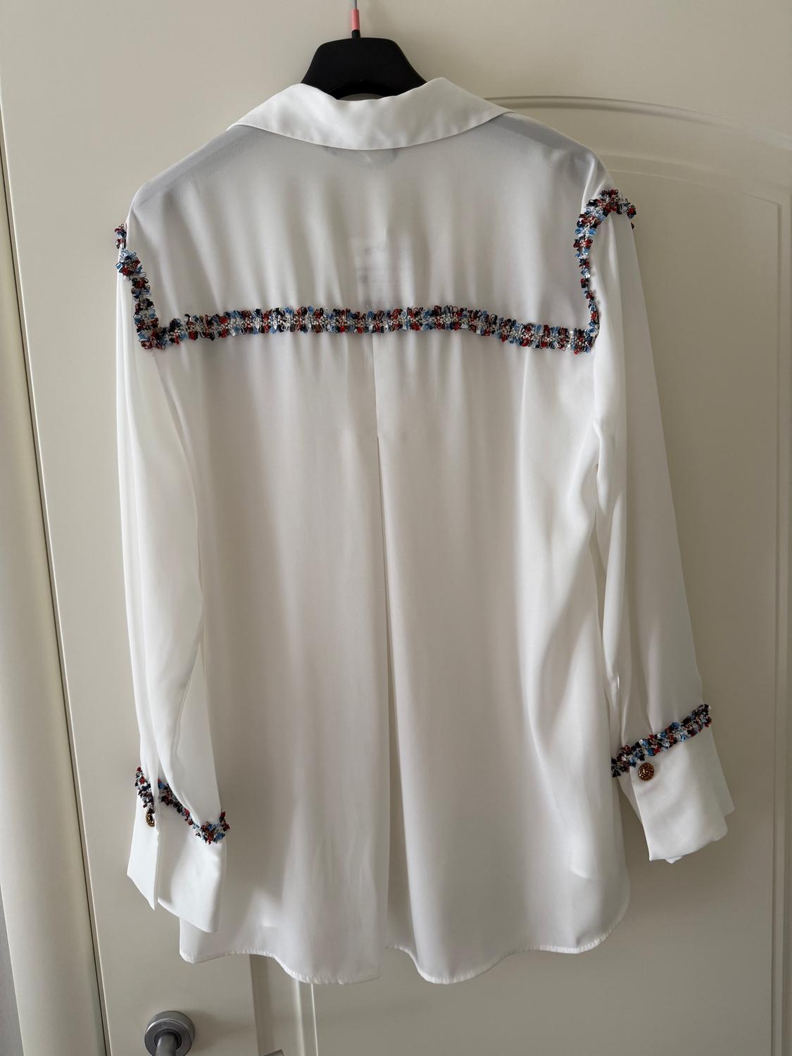 CONTRAST TEXTURED SHIRT - Image 2
