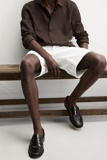 MOCASÍN CASTELLANO 1920 ® X ZARA MAN - Marrón de Zara - Imagen 0