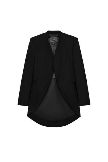 Zara PIKK MINIMAALNE BLEISER ZW COLLECTION LIMITED EDITION - Must